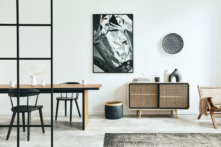 Scandi-style sticks to clean lines
